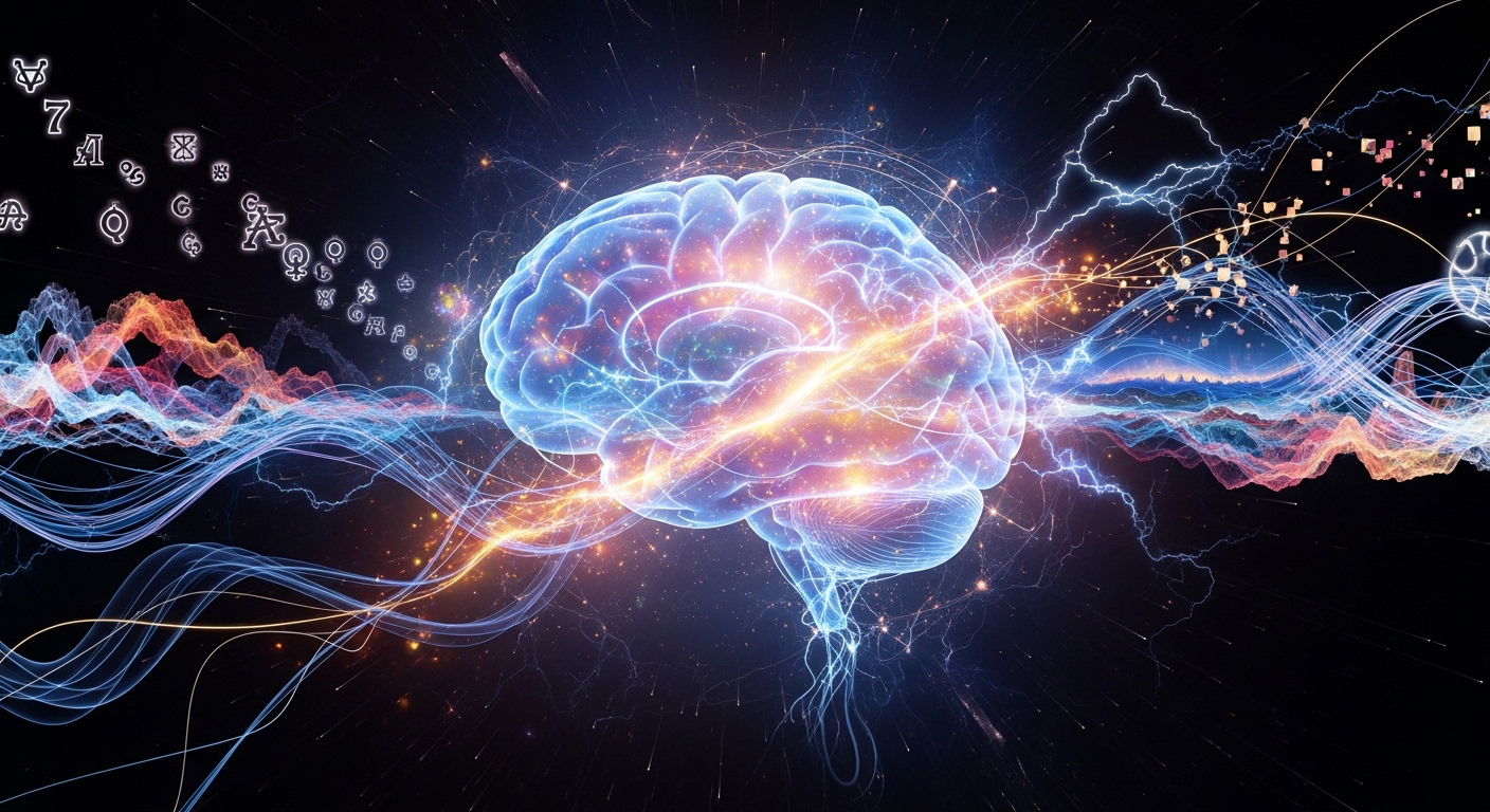 Abstract sleep cycle visualization